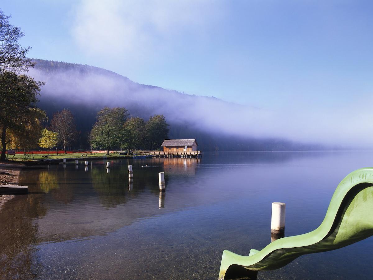 Villa Camping Chalets Brunner Am See à Döbriach Extérieur photo