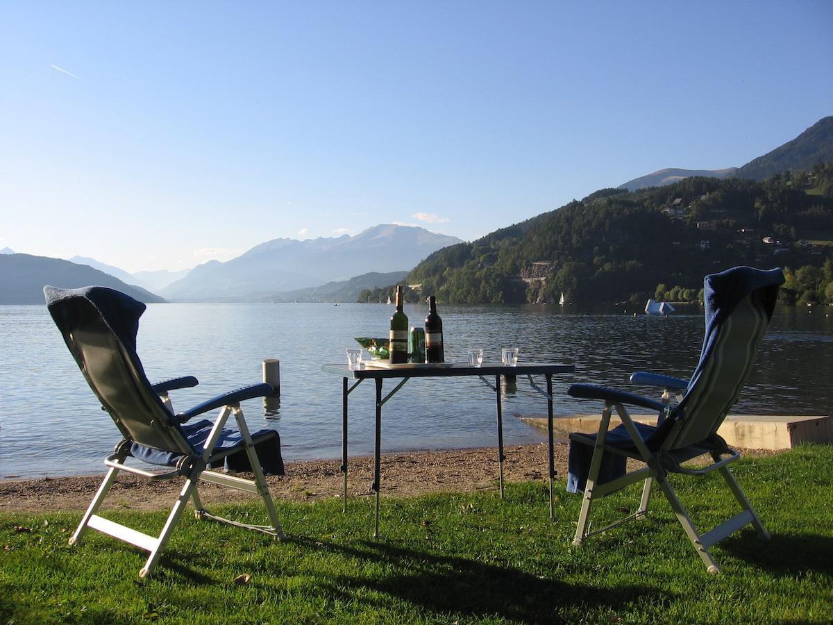 Villa Camping Chalets Brunner Am See à Döbriach Extérieur photo